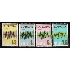 1972 MALTA EUROPA CEPT...