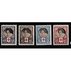 1945 ROMANIA CROCE ROSSA 4...
