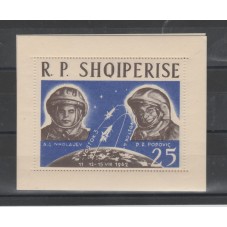 1963 ALBANIA CAPSULE...