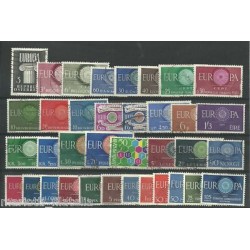 1960 EUROPA CEPT ANNATA...