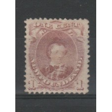 NEWFOUNDLAND 1866 QUEEN...