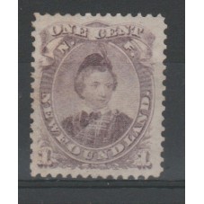 NEWFOUNDLAND 1866 QUEEN...