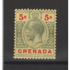 1913 GRENADA 5 s. GIORGIO...