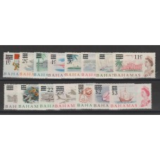 BAHAMAS 1966 DEFINITIVA...