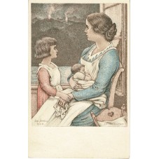 1924 SVIZZERA CARTOLINA...