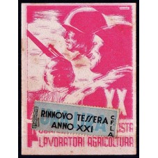 TESSERA CONF. FASCISTA /...