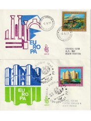 1977 FDC VENETIA 429-1-2/IT ITALIA EUROPA 1977 MF80931