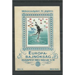 1963 UNGHERIA PATTINAGGIO...