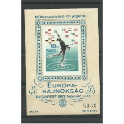 1963 UNGHERIA PATTINAGGIO...