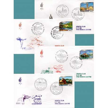 1994 FDC VENETIA 807 ITALIA SERIE TURISTICA VIAGGIATE MF28526