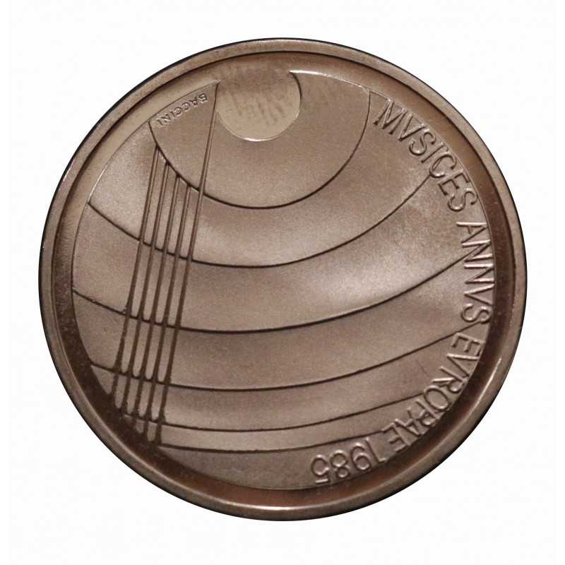 1985 SVIZZERA COMMEMORATIVA 5 FRANCHI MUSICES ANNUS EUROPAE MF68081