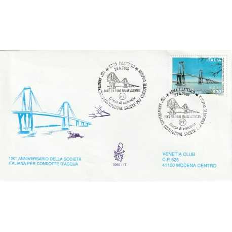 2000 FDC VENETIA 1060/IT ITALIA CONDOTTE D'ACQUA MF81275