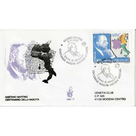 2000 FDC VENETIA 1080/IT ITALIA GAETANO MARTINO MF81294