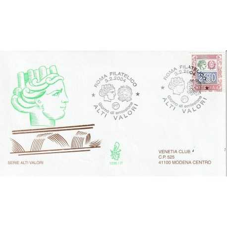 2004 FDC VENETIA N. 1235/IT ITALIA SERIE ALTI VALORI MF80511