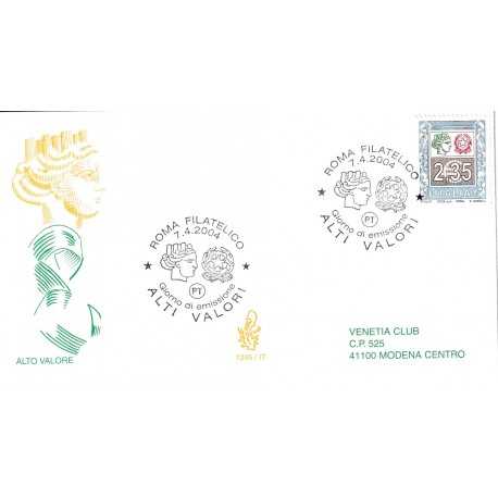 2004 FDC VENETIA N. 1245/IT ITALIA ALTO VALORE MF80519