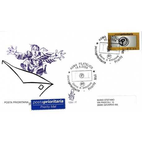 2004 FDC VENETIA N. 1259/IT ITALIA POSTA PRIORITARIA MF80533