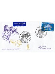 2004 FDC VENETIA N. 1275/IT ITALIA TRATTATO COST. PER L'EUROPA MF80548