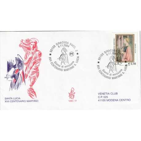 2004 FDC VENETIA N. 1280/IT TALIA SANTA LUCIA MF80553