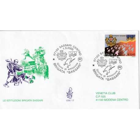 2005 FDC VENETIA N. 1290/IT TALIA LE IST. BRIGATA SASSARI MF80562