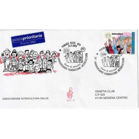 2005 FDC VENETIA N. 1317/IT ITALIA ASS. INTERCOLTURA ONLUS MF80589