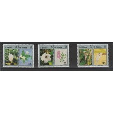 ST HELENA 1993 FLORA FIORI...