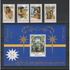 NAURU 1991 - NATALE 4 VAL...