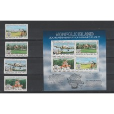 NORFOLK ISLAND 1983 - AEREI...