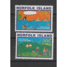 NORFOLK ISLAND 1985 ANNO...