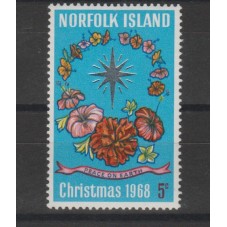 NORFOLK ISLAND 1968 NATALE...