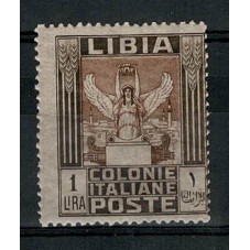 1921 LIBIA 1 LIRA PITTORICA...