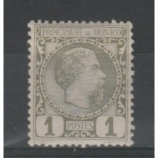 1885 MONACO EFFIGIE CARLO...