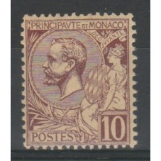 1885 MONACO EFFIGIE CARLO...