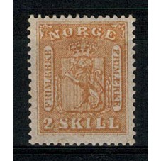 1863 NORVEGIA NORGE STEMMA...