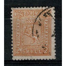 1867 NORVEGIA STEMMA LEONE...