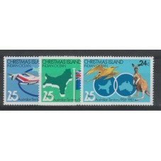 1983 CHRISTMAS ISLAND 25°...