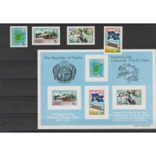 NAURU 1974 SERIE U.P.U. 4...