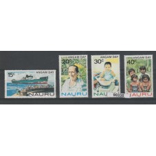 NAURU 1983 ANGAM 4 VAL MNH...