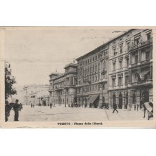 CARTOLINA TRIESTE PIAZZA...